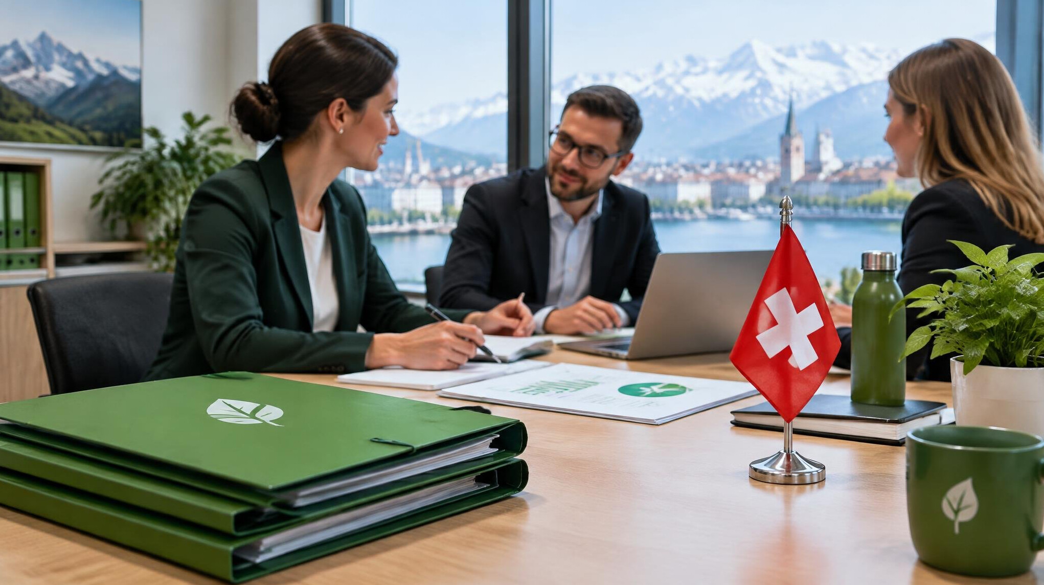 swiss office workspace