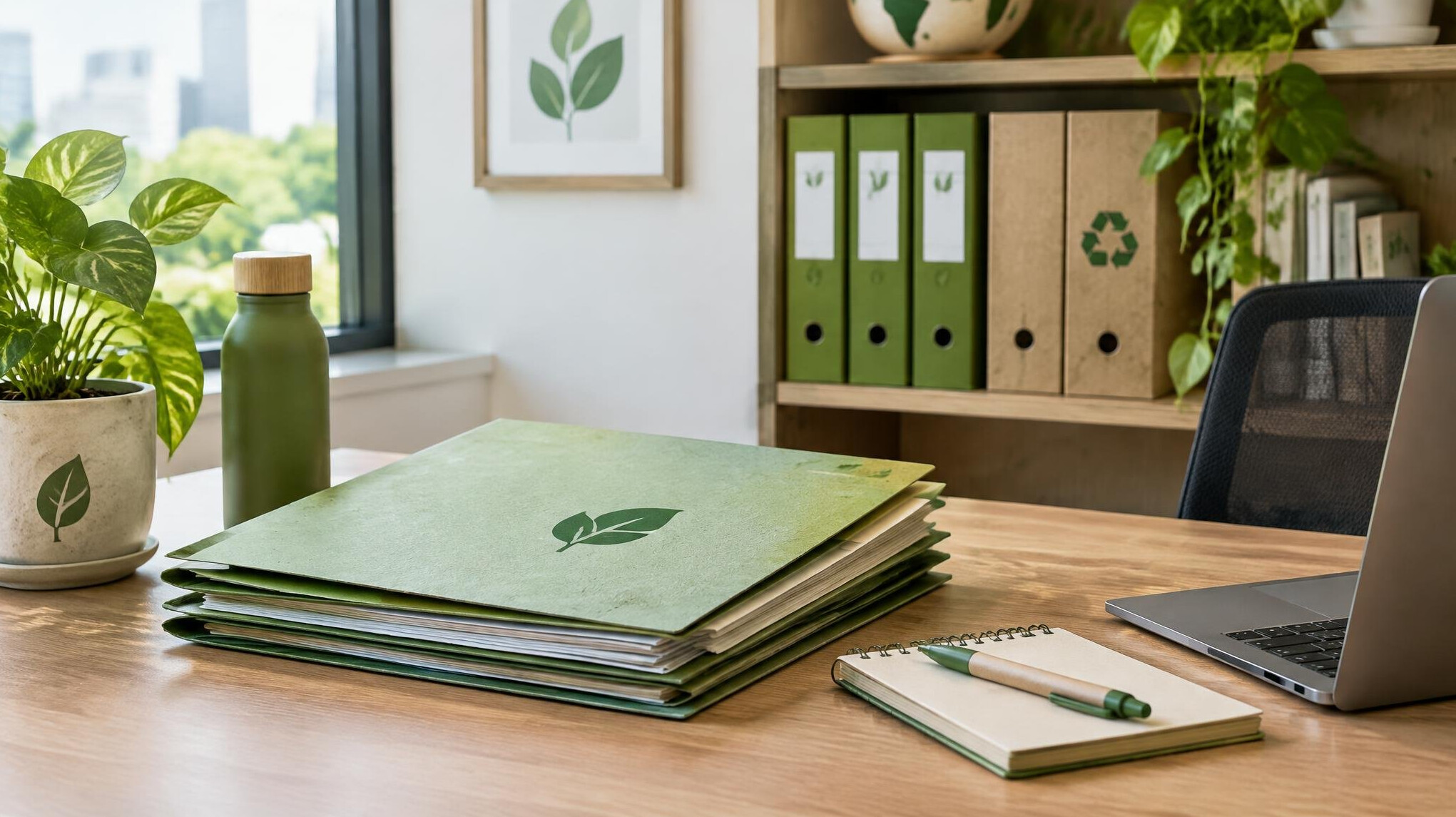 sustainable office filing system